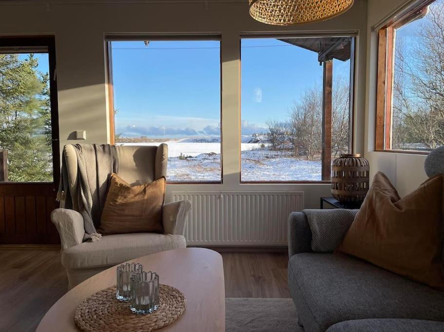 Lakeview Cabin Near Kirkjubæjarklaustur Εξωτερικό φωτογραφία